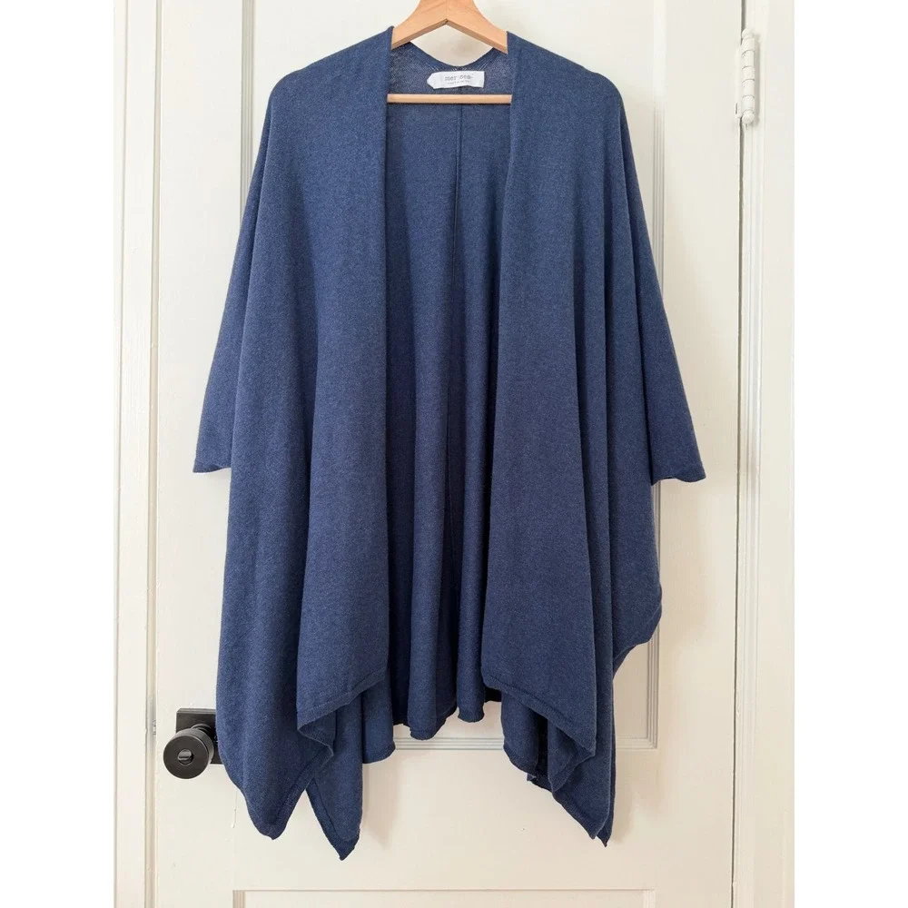 Mer Sea & Co Tommy Bahama Charleston Travel Wrap Cotton Cashmere Blue Chambray